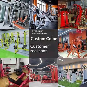 Máquina de gimnasio de uso comercial de acero para ejercicios de aves <span class=keywords><strong>en</strong></span> posición inversa, entrenamiento de muslos internos y externos, sentadillas, press de pecho y entrenamiento de piernas - Product Image 4