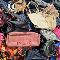 Bolsos de Mano de Cuero Genuino de Segunda Mano A14 para Mujer, Venta al por Mayor en Indonesia, Moda para Uso Diario
