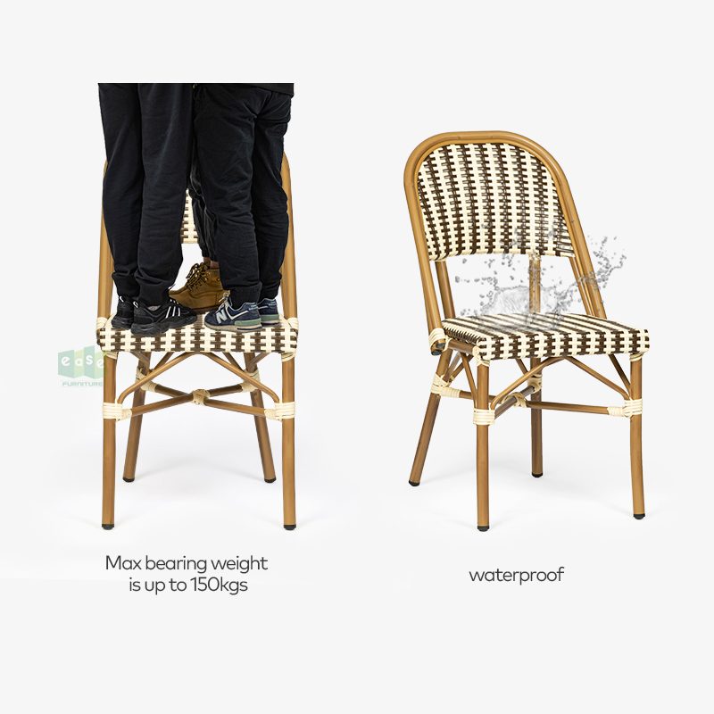 E6021W2) Rattan Bambus Look Europisches Restaurant im Freien Garden Cafe  Franzsischer Bistro Stuhl Esszimmer mbel| Alibaba.com