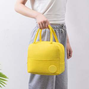 Sac à déjeuner en aluminium épais Oxford, sac isotherme imperméable pour pique-nique en plein air, sac à glace, sac à déjeuner portable pour étudiants et employés de bureau - Product Image 5