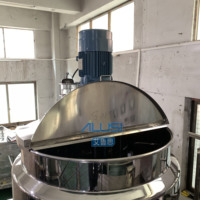 Cuve de mélange chimique fixe en acier inoxydable SUS316L/SUS304 avec homogénéisateur et émulsifiant pour détergent liquide, moteur et boîte de vitesses