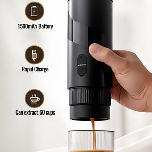 Mini máquina de café expreso de cápsulas de viaje 2 en 1, cafetera portátil, cafetera compacta eficiente para cápsulas <span class=keywords><strong>Nespresso</strong></span>, fácil de usar - Product Image 4
