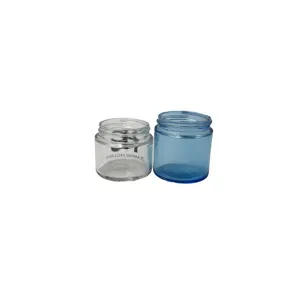Hochwertige benutzerdefinierte Kosmetik Unterverpackung gesicht 200 ml Glascreme-Lotionsflasche