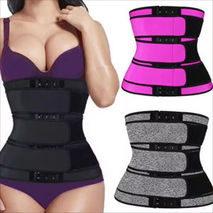 Faja Reductora de Cintura con 3 Correas Ajustables y Gancho, Moldeadora de Cuerpo, Corsé Adelgazante, Venta Caliente - Product Image 4