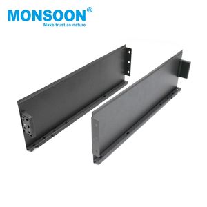 Herrajes para Muebles, Sistemas de Cajones con Cierre Suave, Color Gris, Doble Pared, para Armarios de Cocina y Dormitorio - Product Image 6