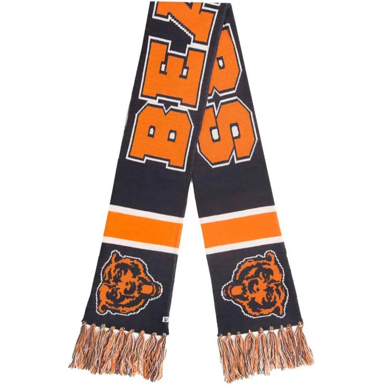 Wholesale Custom Logo Team Sports Club Scarf Jacquard Knitted Double Sided Football Fans Scarf
