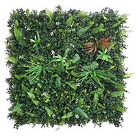 100*100cm gros extérieur plante tropicale mur plante artificielle feuilles panneau pour la décoration de la maison articles