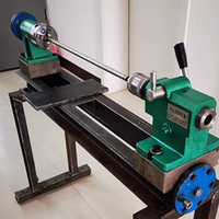 Tour à bois artisanal, bricolage, assemblage métallique, machine à perles, queue de tour à dégagement rapide