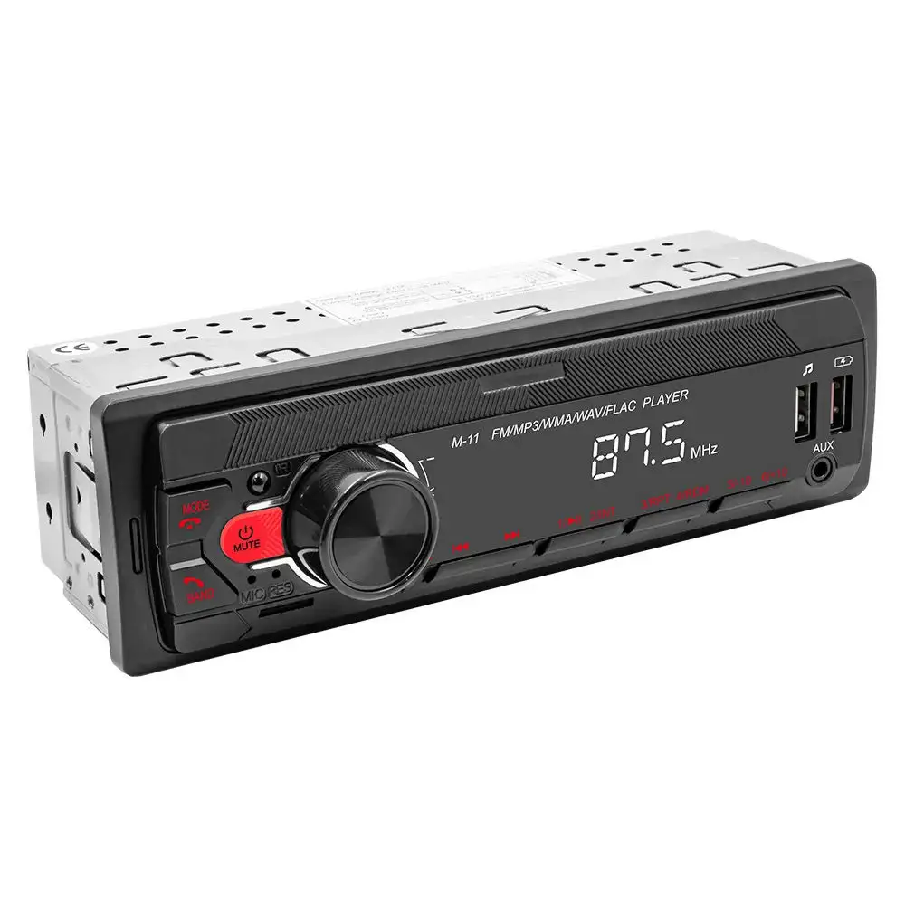 Pemutar CD Radio Pioner, penerima Radio Stereo mobil BT FM RDS Aux-in kartu Sd USB MP3 MMC WMA ISO Port