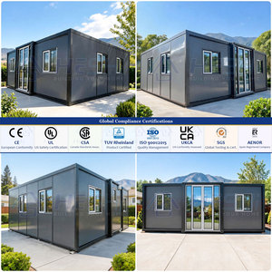 Casa Contenedor Expandible de 30 Pies con Certificación Eurocode 3, 3 Dormitorios, 2 Baños, Moderna, Plegable, Apilable, Personalizable, Tipo Bungalow - Product Image 2