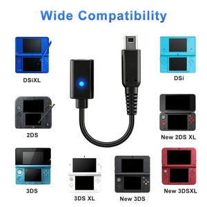 Adaptateur de câble de charge <span class=keywords><strong>3DS</strong></span> vers USB Type-C Noir 6,5 pouces Câble de charge USB-C vers <span class=keywords><strong>3DS</strong></span> pour <span class=keywords><strong>Nintendo</strong></span> <span class=keywords><strong>3DS</strong></span> / 2DS / <span class=keywords><strong>New</strong></span> 2DS <span class=keywords><strong>XL</strong></span>/DSi - Product Image 6