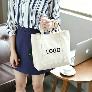Bulk Supply Outdoor Travel Portable <b>Large</b> Capacity <b>Canvas</b> Beach <b>Bag</b> Recyclable Printed Shopping Tote <b>Bag</b> - Product Image 1
