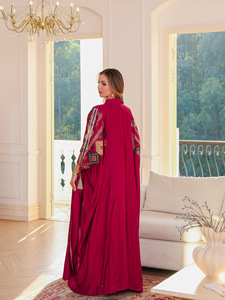 Vestido Maxi Bordado con Textura OEM, Conjunto de Dos Piezas de Vestido de Noche de Lujo, Estilo Elegante para Banquete, Colores Personalizables - Product Image 4