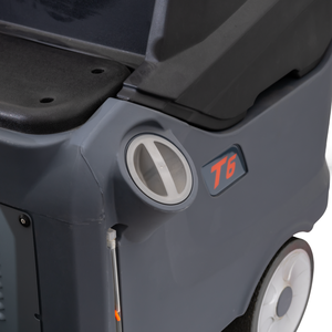 T6r Heavy-Duty Ride-on quy mô lớn Làm Sạch Sàn Scrubber 560mm bàn chải 85L giải pháp Xe Tăng công nghiệp nhà để xe hội thảo - Product Image 6