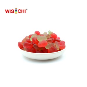 Muestra Gratuita de Gomitas de Pectina con Sabor a Cereza, Marca Privada, Dulces OEM, Buena Oferta, Producto Vegano Halal, Venta al por Mayor, Sabor Frutal - Product Image 4