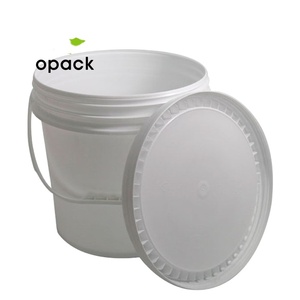 Couvercle de seau de stockage à motif rond en plastique de 15L pour fûts d'eau ou d'essence, seaux et barils. - Product Image 1