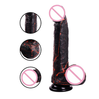 Dildo réaliste pas cher en silicone souple avec texture de peau, Dildos pour femmes, ventouse flexible, Dildo extra large et géant, jouet sexuel pour adultes