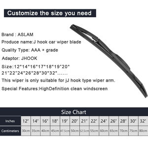 Chất lượng cao lai phổ xe kính chắn gió lưỡi gạt nước nhà máy bán buôn - Product Image 4