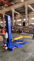 Élévateur de Voiture Hydraulique Monopoteau Portable à Bras Réglable 2500kg – Pont Élévateur 1 Colonne pour Garage en Stock – Le Plus Populaire – Élévateur de Voiture Mobile
