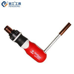 Dual Purpose Ratchet <b>Screwdriver</b> H6.3X160XPH2 SL6 Telescopic Magnetic With Explosion Proof Feature - Product Image 2