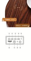 WEKIS Meilleure Vente Table Basse Intelligente Sans Fil Professionnelle à Prix Réduit avec Double Haut-Parleur Bluetooth, Meuble de Salon
