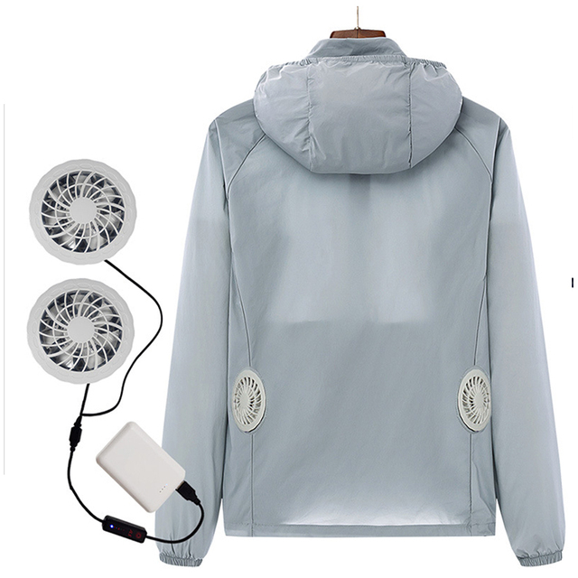 Air Conditioning Wind Jacket Fan Suit Workwear Cooling Jacket Summer Clothing