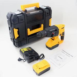 Martillo Rotatorio Inalámbrico de Alta Potencia de 42 V, Martillo Demoledor Eléctrico de 30 mm, Compatible <span class=keywords><strong>con</strong></span> Paquetes de Baterías DeWalt, <span class=keywords><strong>Milwaukee</strong></span> y Makita - Product Image 1