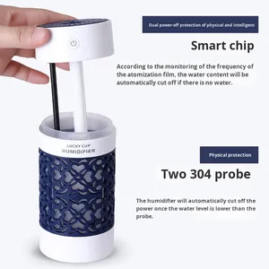 Creative 3-in-1 Plastic Hollow <b>Humidifier</b> Aromatherapy 250ml <b>Humidifier</b> for Car Home Desktop - Product Image 5