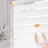 Persianas Enrollables Metálicas de Diseño Silencioso con Motor Eléctrico Inteligente, Control por WiFi Tuya y Alexa para Persianas Zebra, Directo de Fábrica para Oficinas y Hoteles