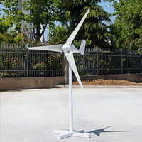 Éolienne à axe horizontal 1000W YanTuo NE-1kM6 48V à faible démarrage au vent pour maison, ferme, camping-car
