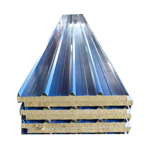 Panel Sándwich de Lana de Roca Ignífugo de 50 mm, Resistente al Agua Salina, para Revestimiento de Fachadas, 75 mm A1, Qatar Seafront Storage - Product Image 1