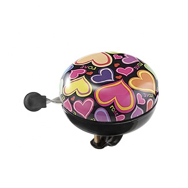 Рекламные логотипы на заказ, напечатанные металлические велосипедные звонки, велосипедные кольца