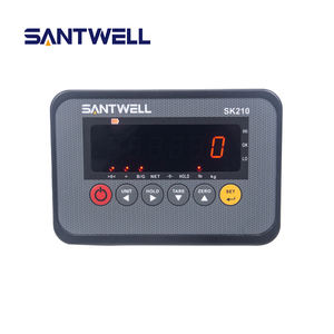 SK210 6桁 Bluetooth対応 ベンチスケール計量指示計 RS232 プラットフォームスケール指示計 LEDディスプレイ アナログ計量指示計 - Product Image 2