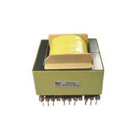 Özel EE55 EE65 Yüksek Frekans Trafosu 220V Düşürücü Yükseltici Trafolar 12V Ferrit Çekirdekli PCB Trafo