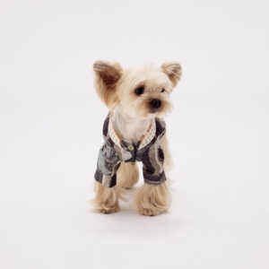 Gilet traspirante per cani OEM ODM, maglietta senza maniche stampata per cani di taglia piccola e media, stile britannico, Corgi, Pomeranian - Product Image 1