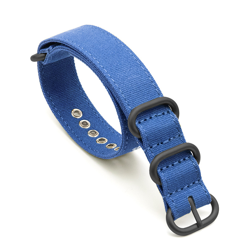Boucle bleu noir