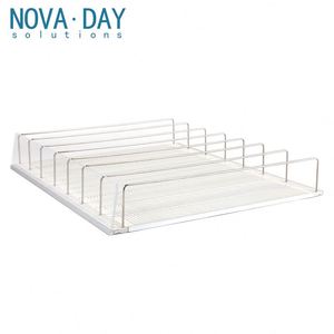 Flesduwsysteem Verstelbaar Dienblad Koelkastplank Automatische Glijbaan Transparant Plank Rollersysteem - Product Image 4