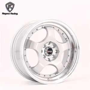 DM143 Aluminum Alloy 16*7.0 Inch 4/5/8 Hole Silver Color Passenger Car Wheel