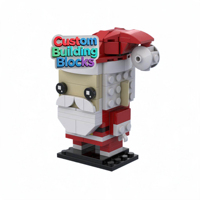 Personnalisez vos propres blocs de construction OEM ODM, pièces compatibles, ensemble de jouets éducatifs pour enfants, vente en gros