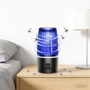 Lámpara Antimosquitos Eléctrica Recargable Portátil, Lámpara UV Silenciosa de Larga Duración para el Hogar, Camping y Viajes - Product Image 2