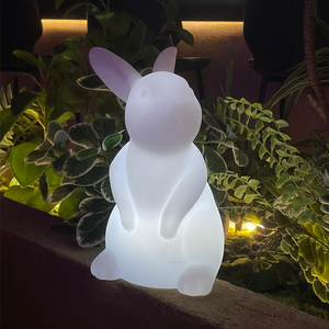 Không thấm nước mặt trăng đèn mesas LED Bunny đêm thỏ đèn cho công viên rừng dưới cây lớn - Product Image 5