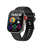 Montre connectée unisexe C48 Pro 2026 avec fonction d'appel Bluetooth, suivi du sommeil, bouton SOS, thermomètre, modes sportifs, batterie 380 mAh et étanchéité IP68
