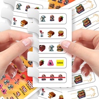 Nouveaux designs Match-3 Win Easy Open pour impression sérigraphique sur carton couché numérique, carton duplex CMYK pour tickets à languette personnalisés