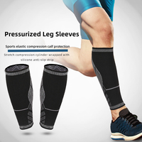 Manchons de compression de mollet pour hommes et femmes Chaussettes de compression sans pied sans pieds Bretelles de mollet manchon de compression de jambe