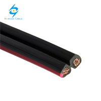 Fil électrique plat torsadé 2*18AWG 2*16AWG SPT avec isolation en PVC, bobine de 150 m pour applications électriques et automobiles