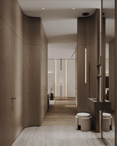 <span class=keywords><strong>Pannelli</strong></span> murali in cristallo di carbonio con venature di legno Wpc rivestimento da parete in laminato pannello di bambù a carbone di legna per decorazione d'interni - Product Image 5