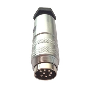 Conectores Circulares CSP C091 de 3-8 Pines, Conectores de Aviación, Instalación por Soldadura, Contactos de Latón Plateado - Product Image 5