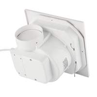 Ventilateurs encastrés HVAC à faible bruit de 4, 5 et 6 pouces, personnalisables, pour le refroidissement de l'air, l'extraction de l'air des serres, avec éclairage LED
