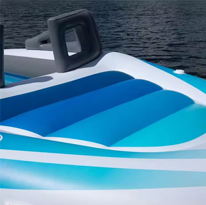 SZZHN Isla Flotante Inflable de PVC de Alta Calidad para 6 Personas, con Portavasos, Capacidad de 100-500 kg, Comercial - Product Image 5