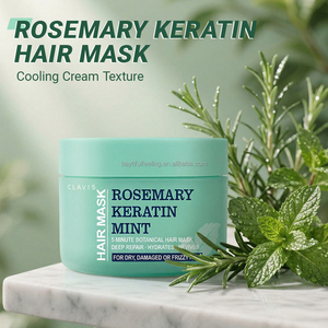 Crema Orgánica <span class=keywords><strong>Clavis</strong></span> Koloryst con Romero y Menta para Fortalecer y Acondicionar en Profundidad el Cabello Dañado con Tratamiento de Queratina - Product Image 2